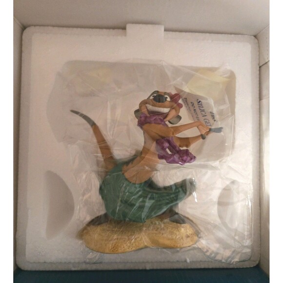 Disney Other - Walt Disney Classics Collection WDCC The Lion King Timon “Luau!” w/ Box & COA